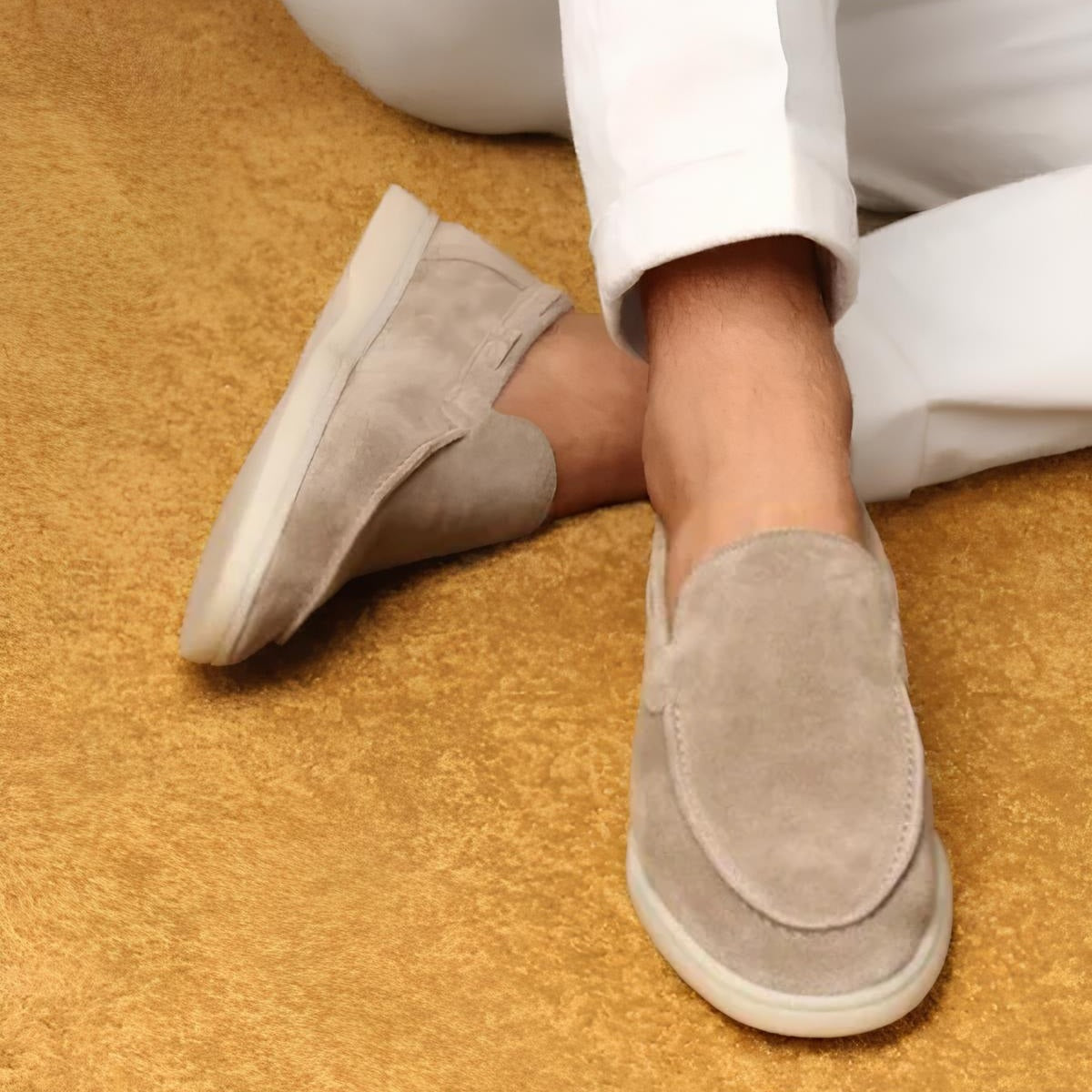 Men's Premium Suede Loafer - Venetto
