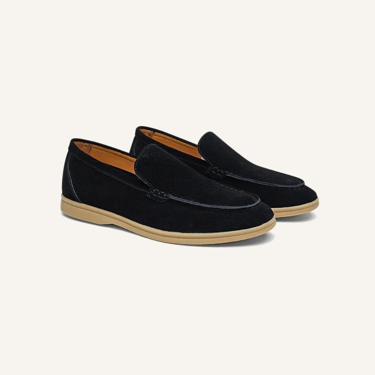 Mens Suede Loafer – Ardeni Black