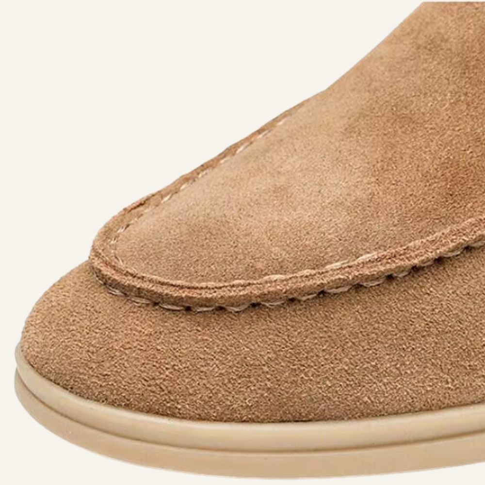 Mens Suede Loafer – Ardeni Caramel