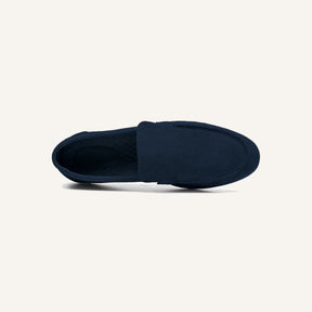 Mens Suede Loafer – Ardeni Navy Blue