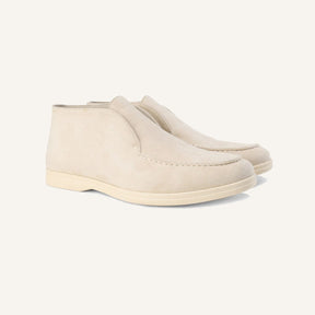 Mocassim Masculino de Camurça Cano Alto Tuccili